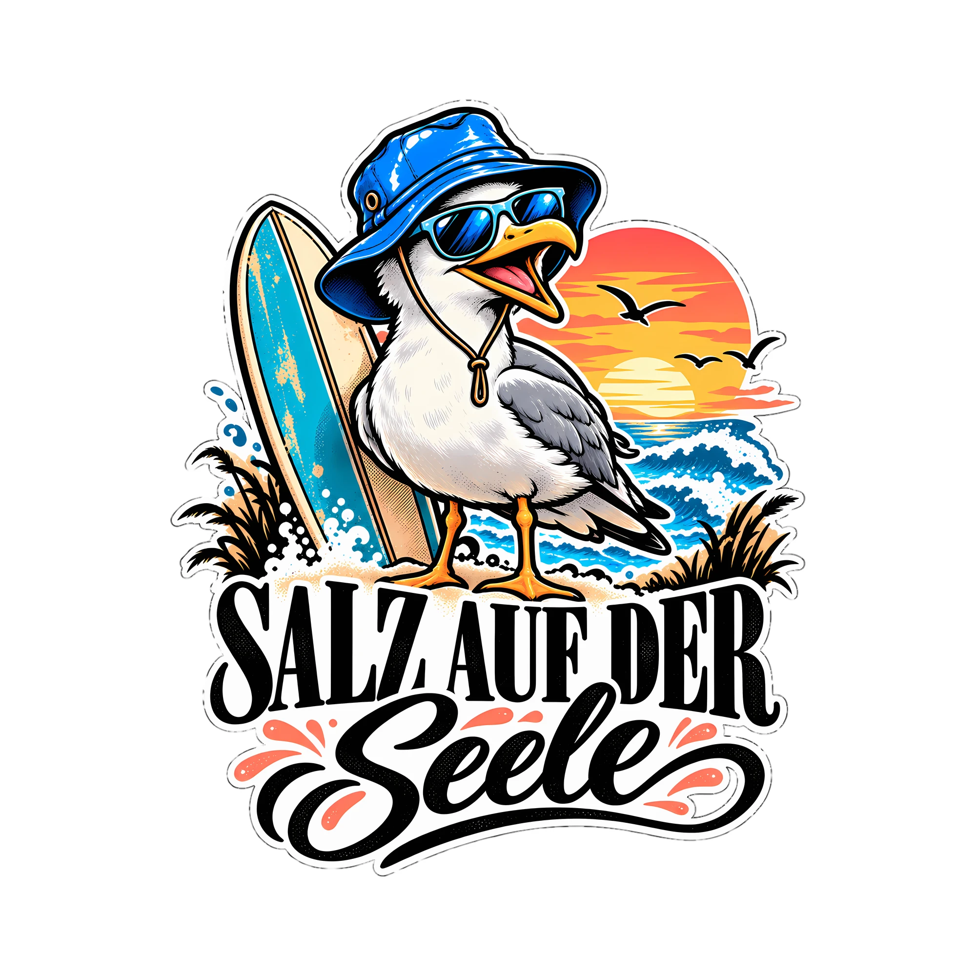 Bügelbild Salz auf der Seele als Grafik auf weißem Hintergrund (BB013221)