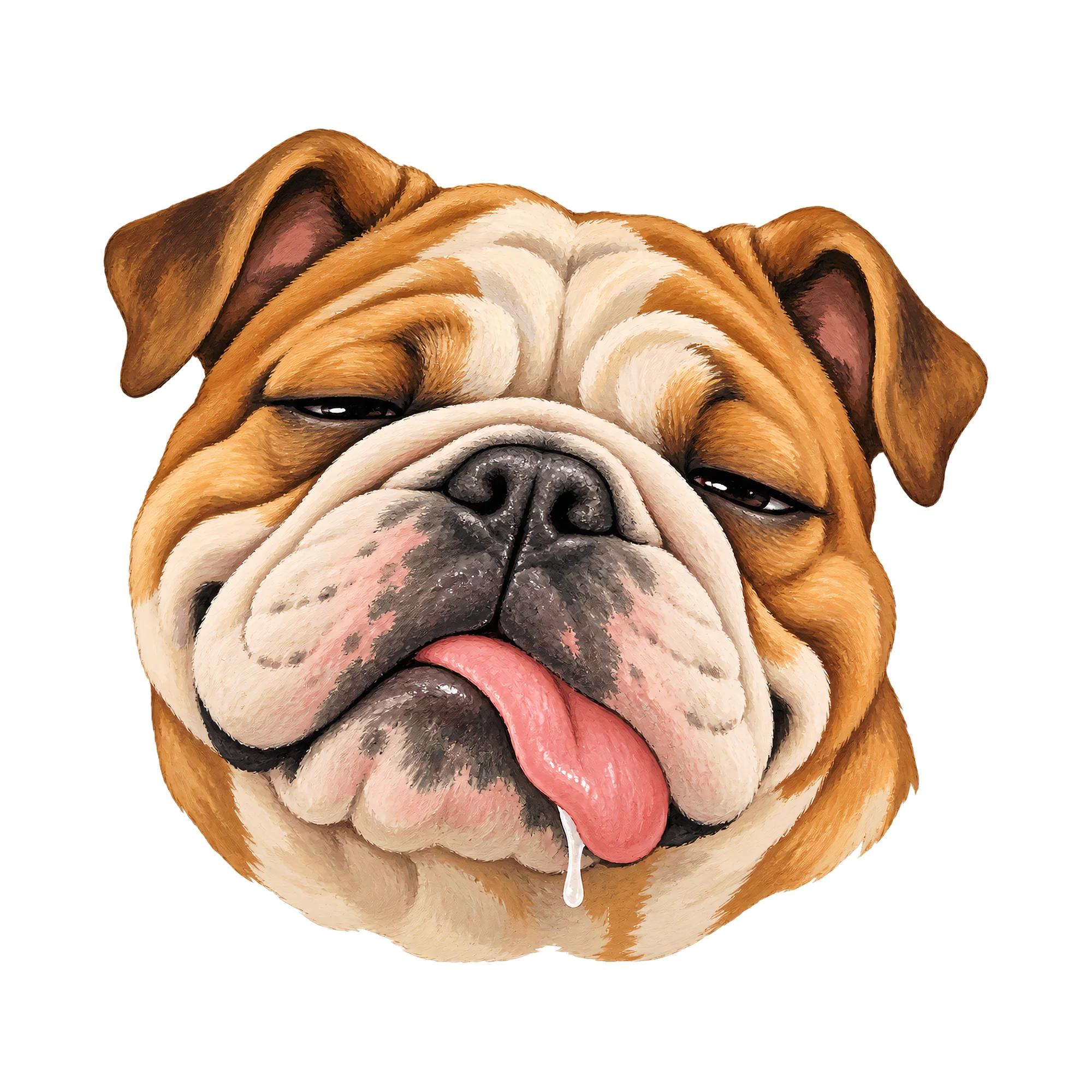 Bügelbild Dog, Tiere Shirt Motiv als Grafik auf weißem Hintergrund (BB016124)