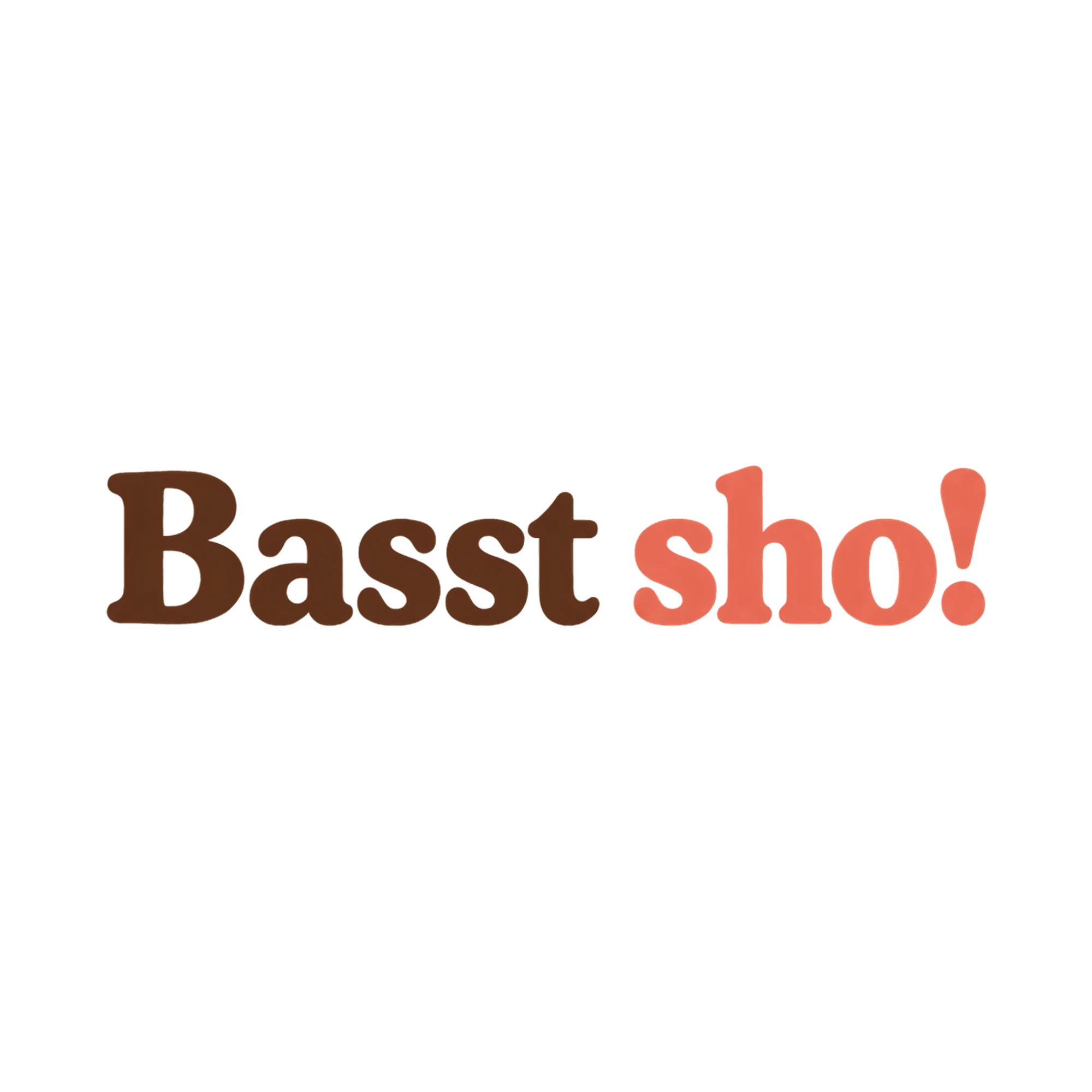 Bügelbild Basst sho! als Grafik auf weißem Hintergrund (BB021219)