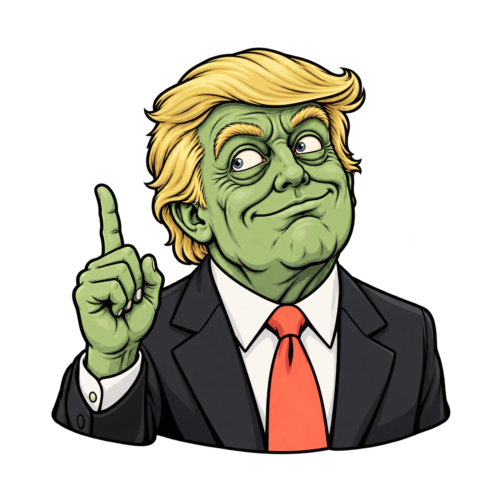 Bügelbild Make Zombie Great Again, Halloween Shirt Motiv als Grafik auf weißem Hintergrund (BB014854)