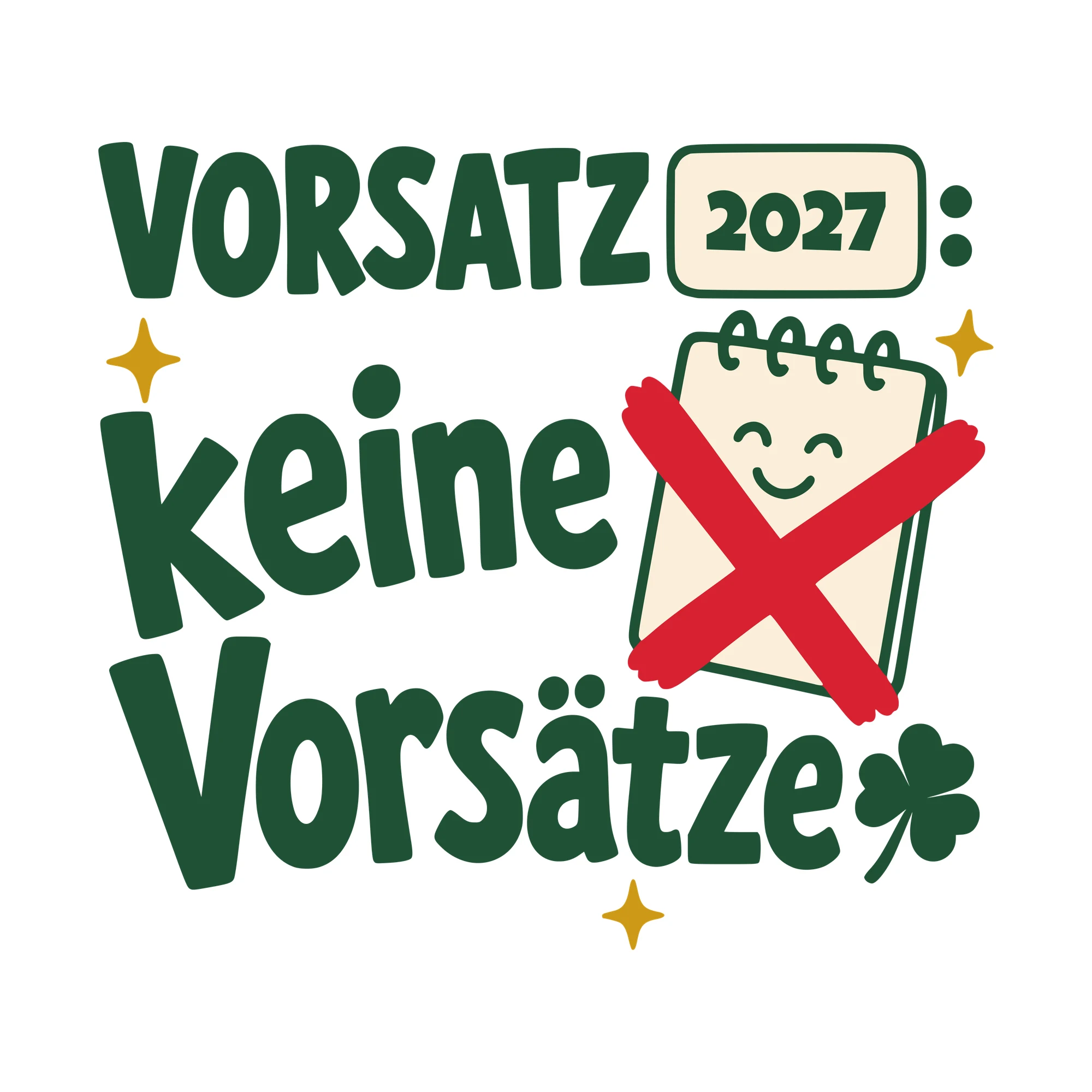 Bügelbild Vorsatz: keine Vorsätze mit Jahr als Grafik auf weißem Hintergrund (BB010429)