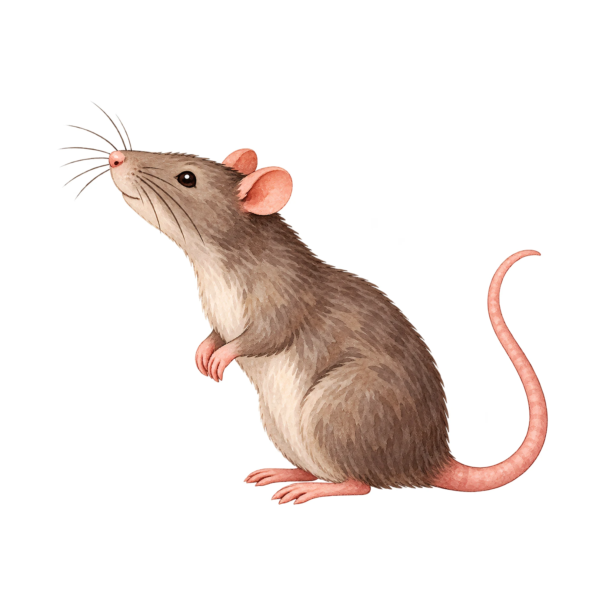 Bügelbild Chinesisches Zeichen Jahr Der Ratte, Lustiger Shirt Motiv als Grafik auf weißem Hintergrund (BB015913)