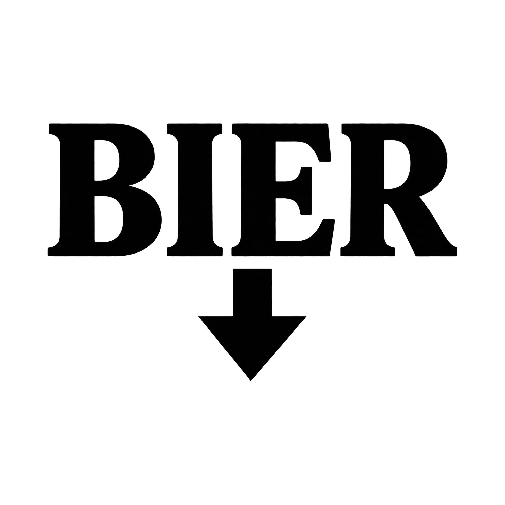Bügelbild Bier, Party Shirt Spruch als Grafik auf weißem Hintergrund (BB014972)