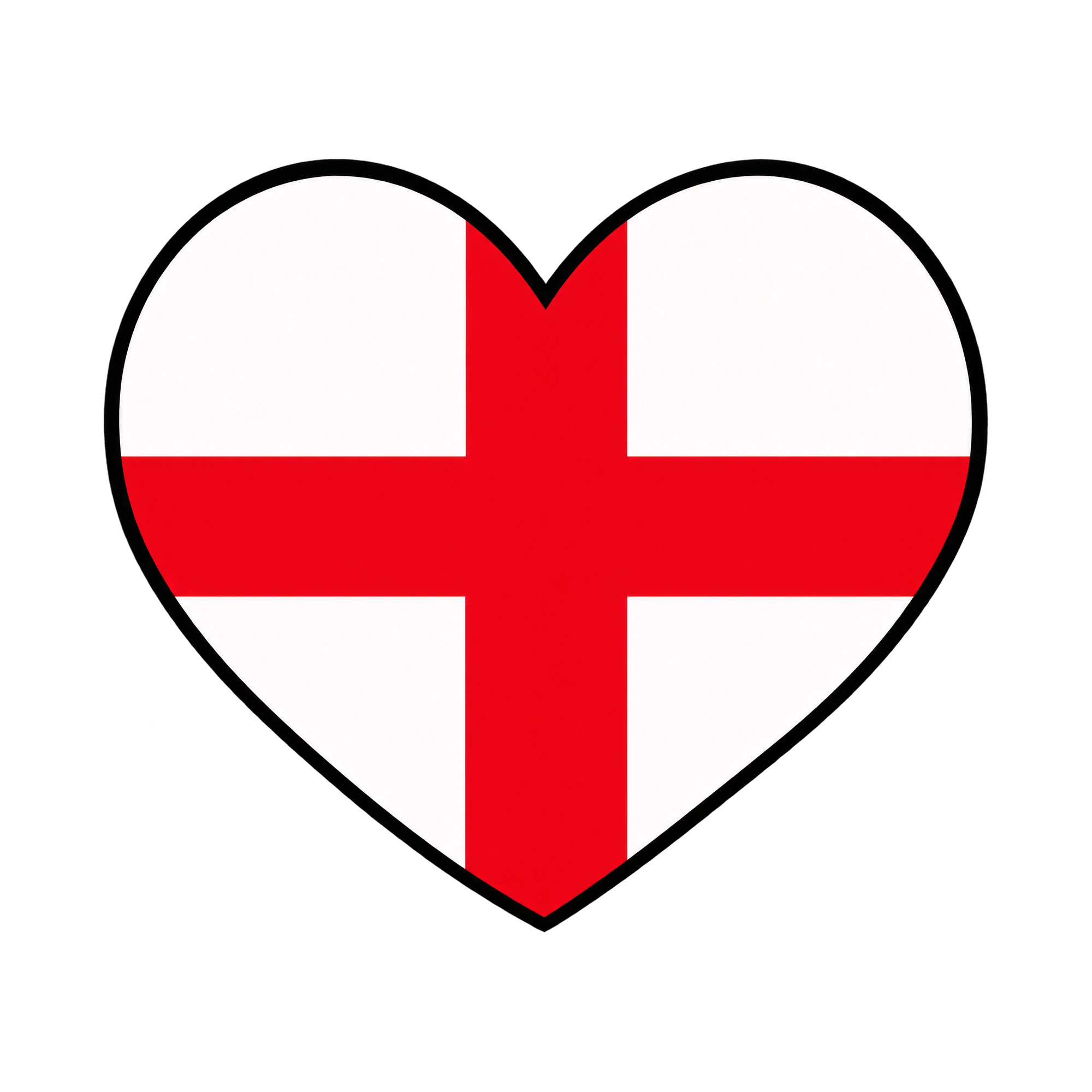 Bügelbild Länder Flagge England, Lustiger Shirt Motiv als Grafik auf weißem Hintergrund (BB016034)