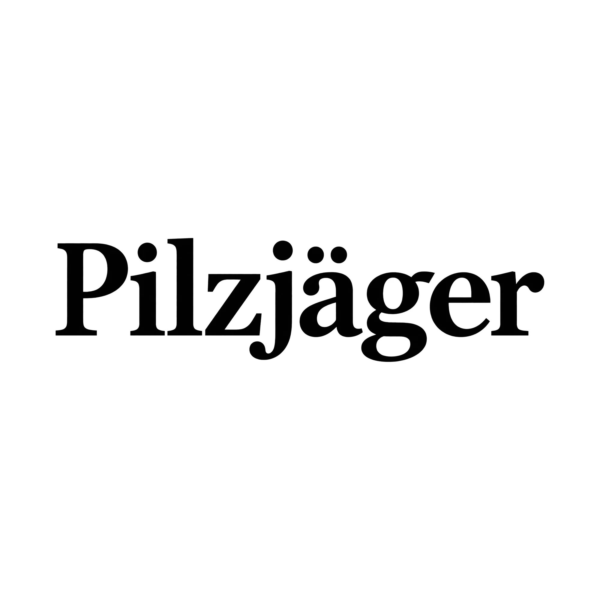 Bügelbild Pilzjäger, Retro Shirt Spruch als Grafik auf weißem Hintergrund (BB015527)