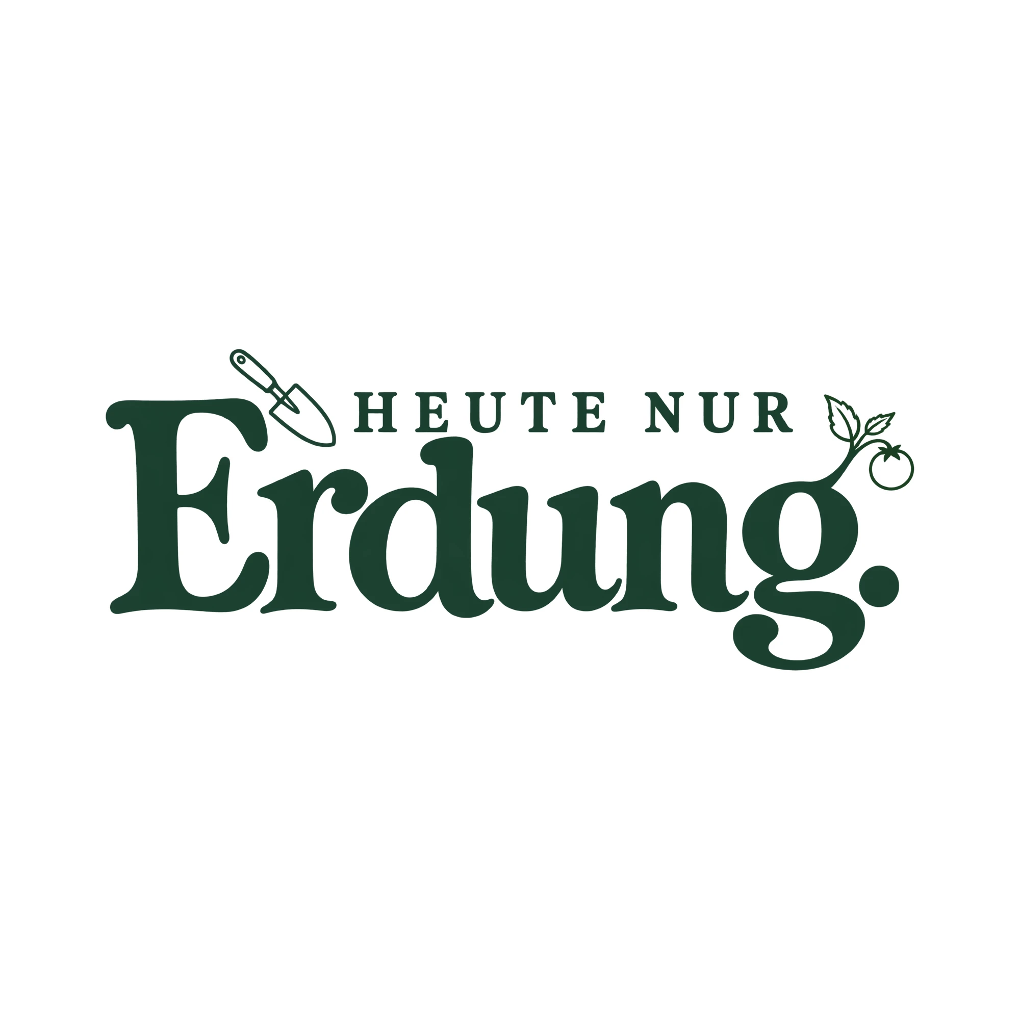 Bügelbild „Heute nur Erdung“, Bügelbild zum Aufbügeln als Grafik auf weißem Hintergrund (BB014059)