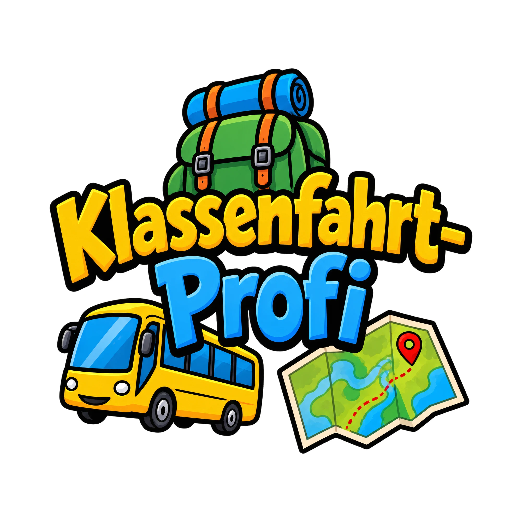 Bügelbild Klassenfahrt-Profi, Lustiger Shirt Spruch als Grafik auf weißem Hintergrund (BB016780)