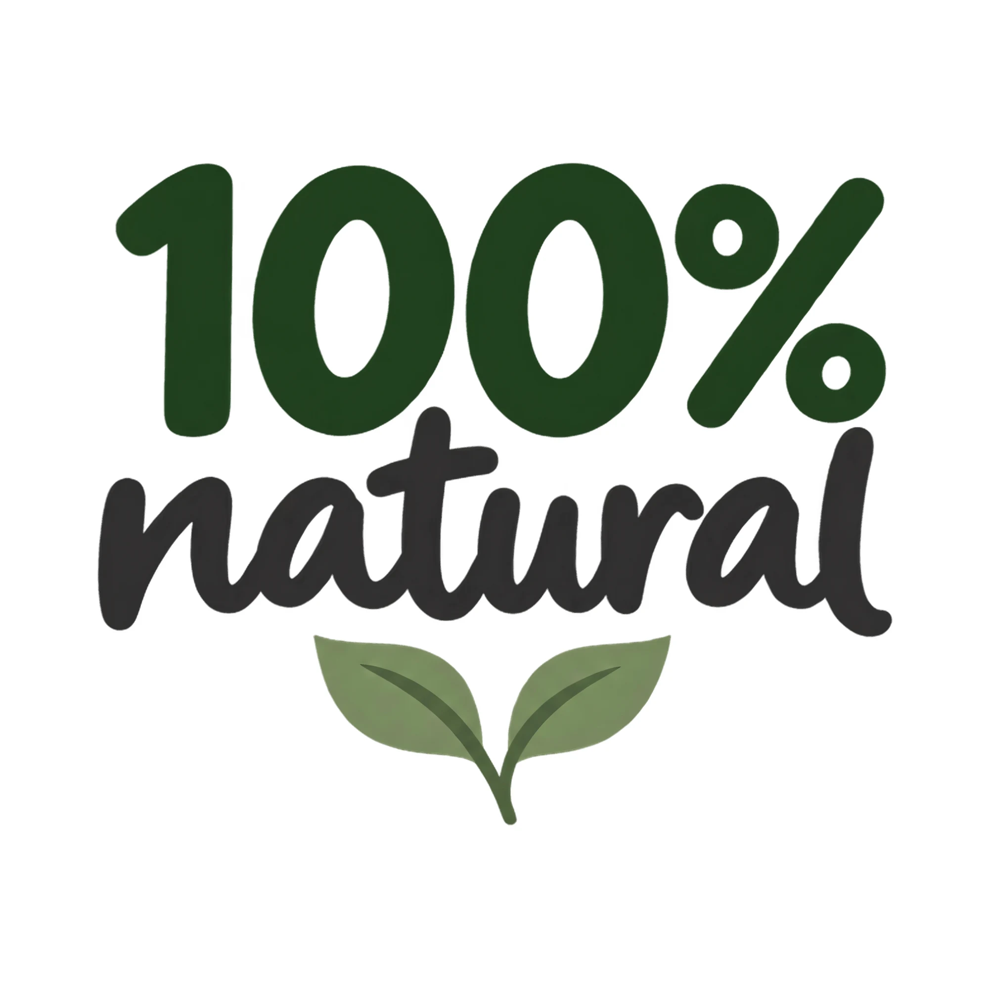 Bügelbild 100% natural, Hobby Shirt Spruch als Grafik auf weißem Hintergrund (BB018044)