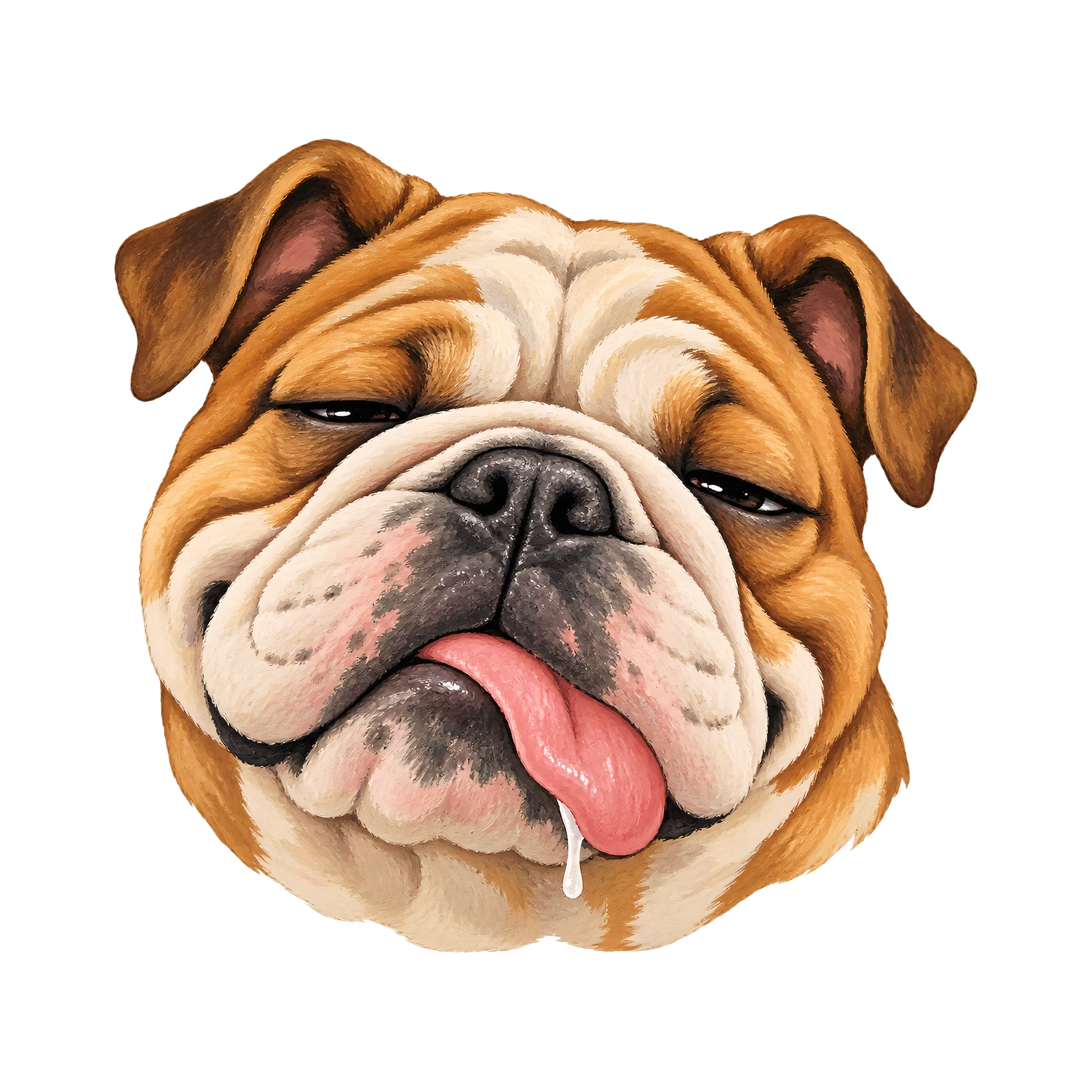 Bügelbild Dog | Tiere Shirt Motiv als Grafik auf weißem Hintergrund (BB016124)