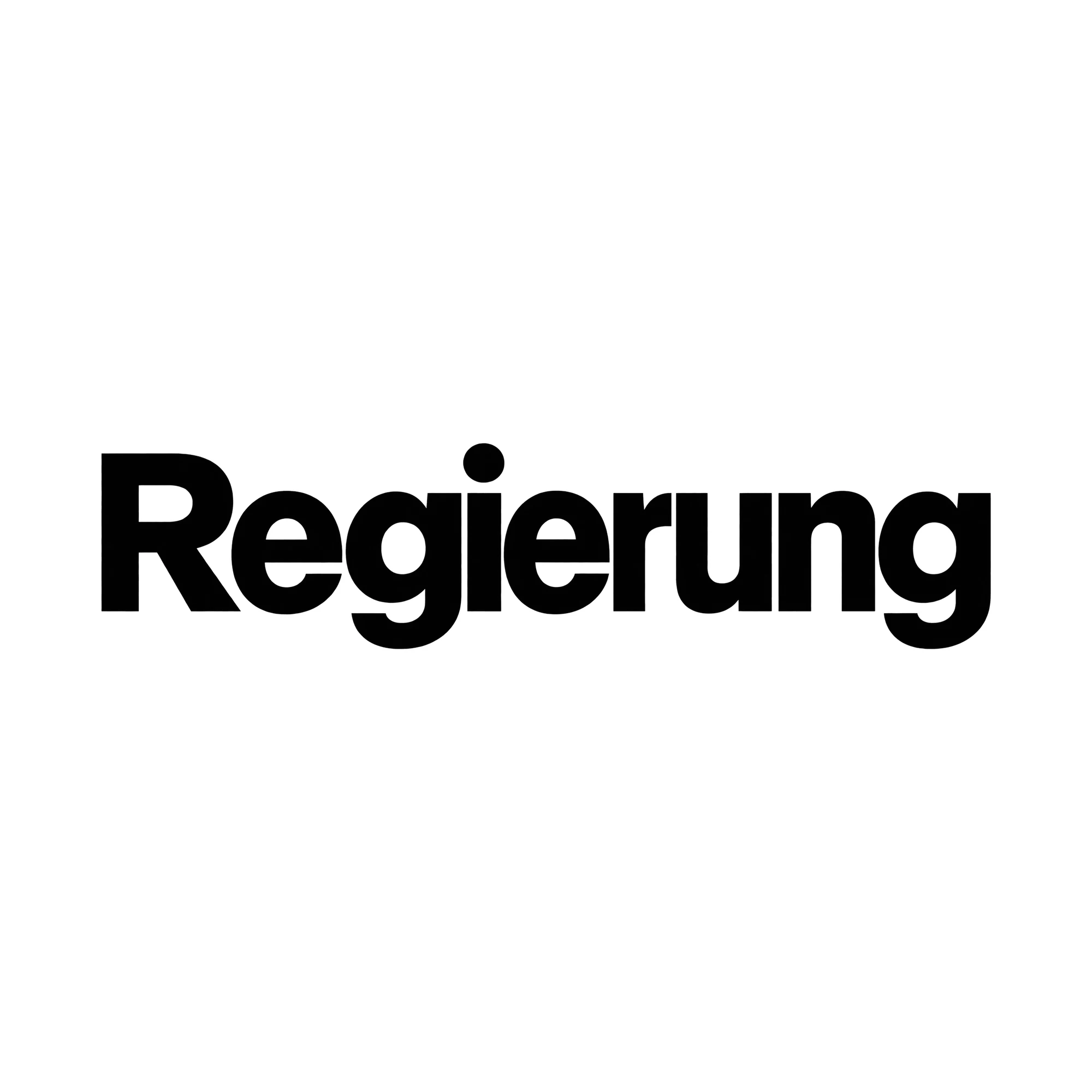 Bügelbild Regierung, Hobby Shirt Spruch als Grafik auf weißem Hintergrund (BB015251)