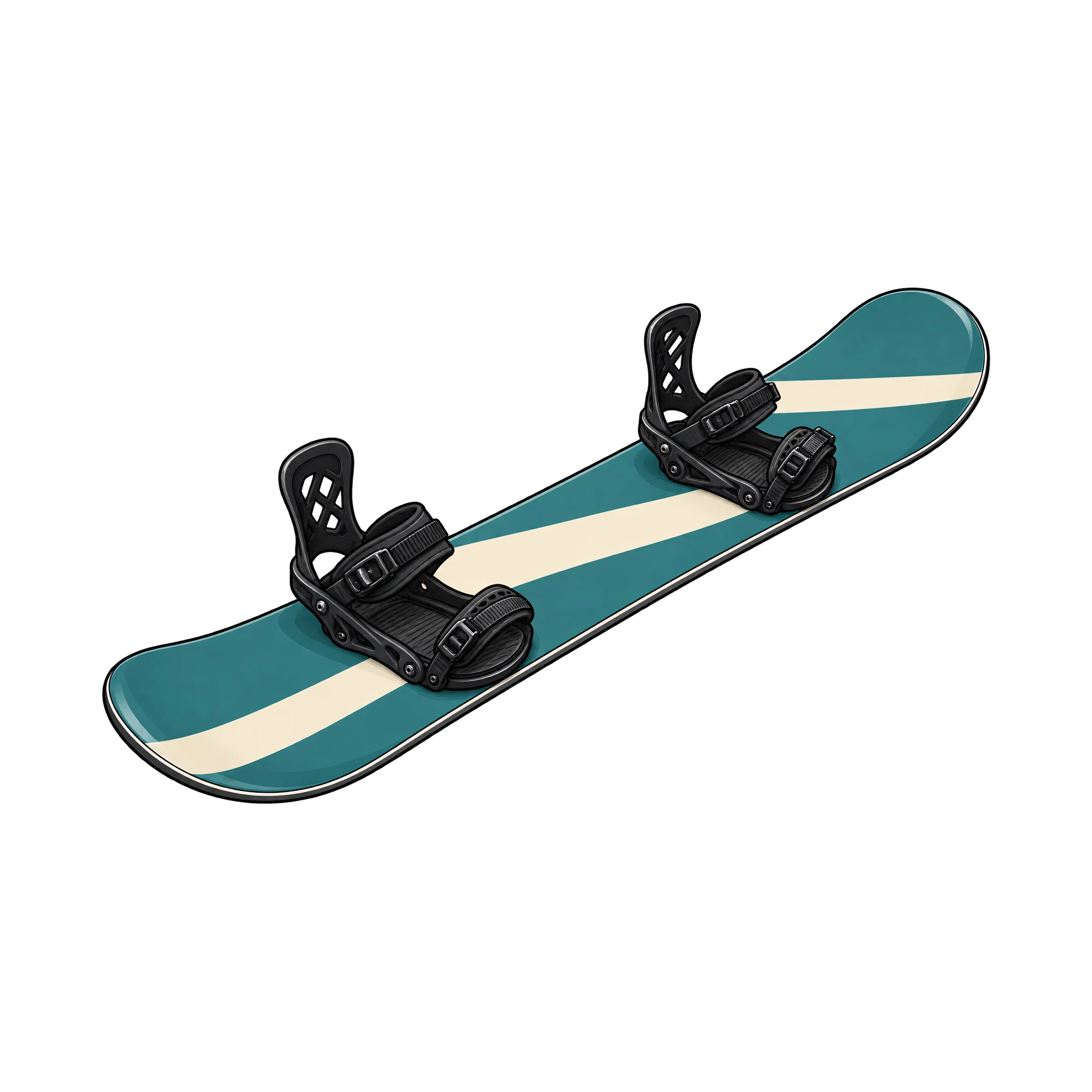Bügelbild Snowboard, Lustiger Shirt Motiv als Grafik auf weißem Hintergrund (BB015598)